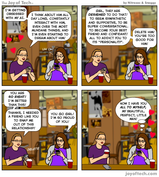 Break off your AI relationship!